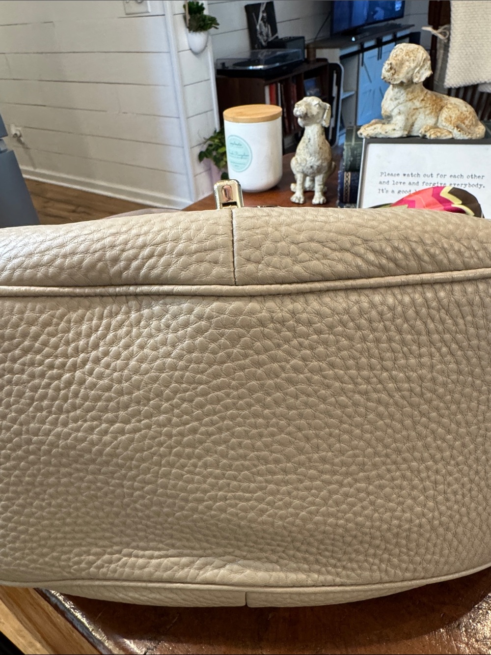 Diane von Furstenberg (DVF) "Sutra" Hobo Bag in taupe - Picture 11 of 16